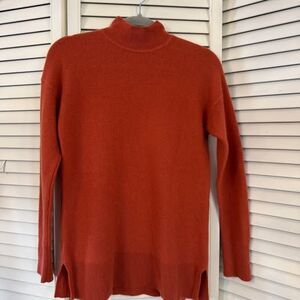 LL Bean cashmere tunic sweater  SM